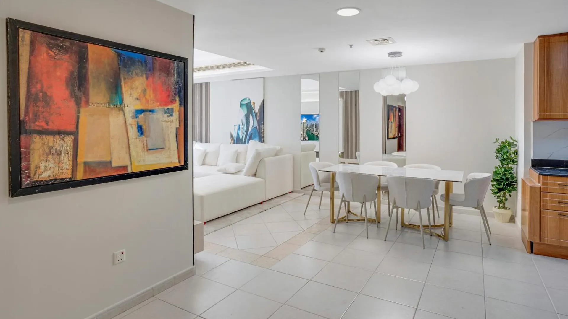 49 - Affordable Fully Serviced 2Br Apartment, High Floor, Waterfront, Free Facility Access And Parking Dubai 0*,